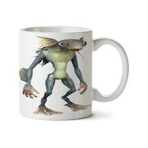 Creature-free-download-png İki Tarafı Baskılı Kupa Bardak Çok Renkli