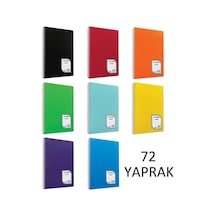 Çınar Colormaxi A4 72 Yaprak Okul Defteri 4 Kareli + 4 Çizgili