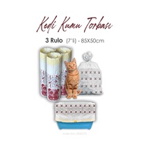 Rosie Kedi Kumu Torbası 85 x 50 CM 7'li 3 Rulo