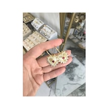 Özel Seri Kalp Model Küpe Altın