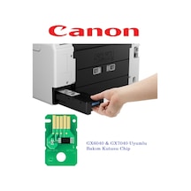 Canon Gx6040 Gx7040 Serisi Bakım Kutusu İçin Chip Mc-g01