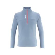 Millet Ubıc Lgrıd Po Erkek Polar Sweat Yarım Fermuar Mıv10534 N3171 Mavi