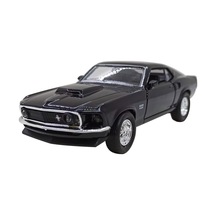 1 32 / 1 36 1969 Ford Mustang Boss Diecast Model Araba Siyah