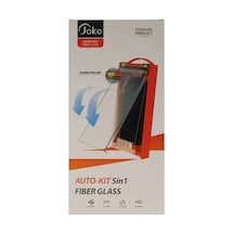 Joko Xiaomi Redmi Note 14 Pro 4g Autokit 5in1 Fiber Hayalet Cam Ekran Koruyucu