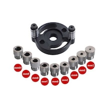 Wondernest Yuvarlak Plank Ahşap İşleme Ekleme Düz Delme Delik Bulucu, Ağaç İçin Hassas Kılavuz, Model Mr