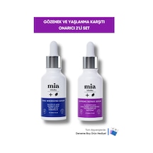 Mia Klinika Gözenek Siyah Nokta Gidermeye Yardımcı Serum ve Yaşlanma Karşıtı Onarıcı Serum 2'li Set