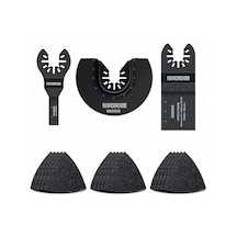 Worx Wa5099 18 Parça Universal Metal, Ahşap Kesme ve Zımpara Kâğı
