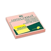 Pembe Renkli 75x75 Mm Yapışkan Notluk, Kullanışlı Ofis Aksesuarı