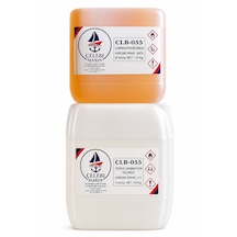 Çelebi Marin Epoksi Laminasyon Reçinesi Elyaf Reçinesi Ahşap Fiber Tekneler İçin 2/1 Karışımlı 30 Kg