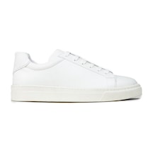 Deery Erkek Hakiki Deri Beyaz Sneaker Ayakkabı - 02018mbyzc01 Beyaz