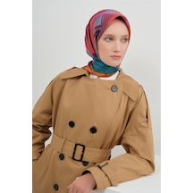 Armine Saf İpek Sura Eşarp 9521d 54 Çok Renkli