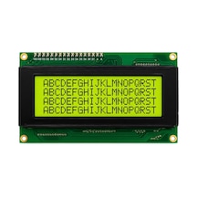 20x4 Yeşil Arka Aydınlatmalı Karakter Lcd Ekran 5v