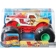 Hw Monster Trucks 1:24 Arabalar Hw Pızza Co. Jkp85 Çok Renkli