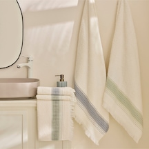 Karaca Home Soft Balance %100 Pamuk Hamam Seti 4 Parça Mavi-yeşil