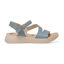 Nine West MARGARET 1FX Mavi Kadın Kalın Taban Sandalet Mavi