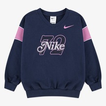 Nike Nıke Kız Çocuk Sweat Lacivert
