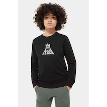 Tshirthane Fall Out Boy Baskılı Unisex Çocuk Siyah Sweatshirt (534642703) Siyah