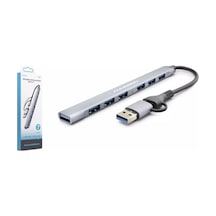 Hadron Hdx7857 7-in-1 Usb + Type-c Hub Çoklayıcı - 1xusb 3.0 + 6xusb 2.0