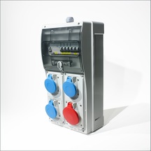 Novsen Ip44 Kombinasyon Panosu 3ad. 3x16a, 1ad. 5x16a