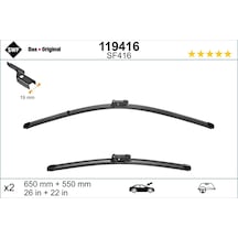 Silecek Süpürgesi - Fiat Ducato - Sılbak-sb2622c