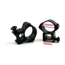 30mm /25.4mm Dürbün Bağlama Aparat Çok Renkli