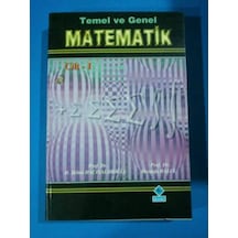 Temel ve Genel Matematik Cilt 1 Hacı H.Hacısalihoğlu 1996 Basım
