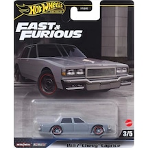 Fast & Furious 1987 Chevy Caprica Hrt98 Koleksiyonluk Model Araba