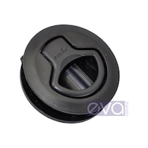 Sealux Marine Gömme Plastik Siyah Kulp Yaylı Çap 60MM 2 Adet