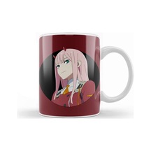 Zero Two Face Kupa Bardak Porselen Karışık