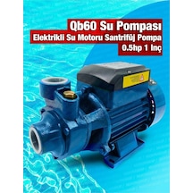 Bakır Sargı Qb-60 1 Parmak 0.55 Hp 0.55 Kw Su Motoru Su Pompası D Bakır Sargı Qb-60 1 Parmak 0.55 Hp 0.55 Kw Su Motoru Su Pompası D