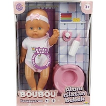 2030121 Boubou Altını Islatan Ve Konuşan Bebek Seti 30 Cm Standart
