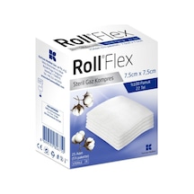 Roll Flex Steril Gaz Kompres 7.5 X 7.5 CM 25 Adet
