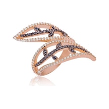 Gumush Gümüş Yaprak Kadın Yüzük  551169698