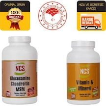 Ncs Glucosamine Chondroitin Msm 300 Tablet + Ncs Multivitamin 180 Tablet