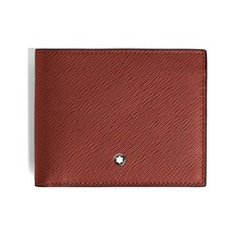 Montblanc Sartorial Deri 6 Bölmeli Cüzdan 223011 Kırmızı