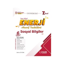 Palme 7.sınıf Enerji Sosyal Bilgiler Yeni Nesil Maarif Fasikülleri 6 Fasikül
