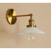 Mylights Retro Rustik Eskitme Gövdde Beyaz Metal Başlık Duvar A Beyaz
