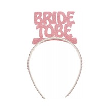 Pembe Bride To Be Yazılı Taç. Evadan Bekarlığa Veda Partisi İçin