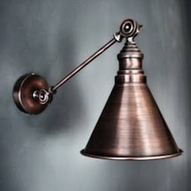 Mylights Retro Aplik Bakır Eskitme Mafsalı Hareketli Aplik Eskitme