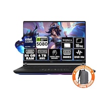 Asus ROG Strix Scar 18 G835LW-SA127-A2 Ultra 9 275HX 64 GB 4 TB SSD SSD RTX5080 18" Free Dos Dizüstü Bilgisayar