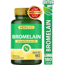 Nondo Bromelain 2400 Gdu 750 Mg 180 Tablet jumbo Boy