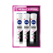 Invisible Black&white Clear Kadın Sprey Deodorant 150 Ml,48 Saat Anti-perspirant Koruma