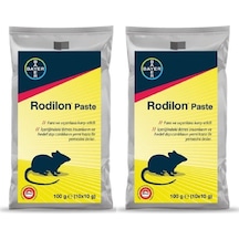 Bayer Rodilon Fare Pastası Yemi 2'li 10 x 10 G