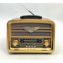 Golon Rx-bt939 Bluetooth Usb Nostaljik Şarjlı Radyo
