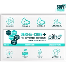 Pitho Derma Cure Kediler İçin Fazla Tüy Dökülmesine Karşı Tüy Vitamin 100 ML