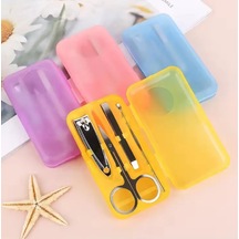 Mini 4 Parçadan Oluşan Bebekler Ve Çocuklar İçin Maniikür Set