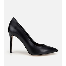 Hotiç Kadın Deri Siyah Yüksek Topuklu Stiletto 01ayh322810a100 01ayh322810a100