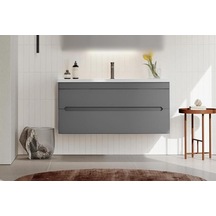 Orka Varna 100 Alt Modül + Lavabo Mat Gri Diğer