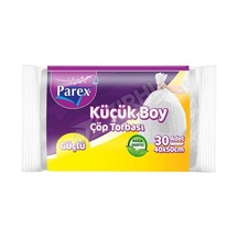 2 Adet Parex Güçlü Çöp Torbası Küçük Boy
