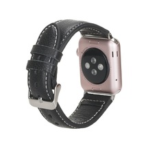 Apple Watch Uyumlu Deri Kordon 42-44-45mm Nm1-as1 Siyah Diğer